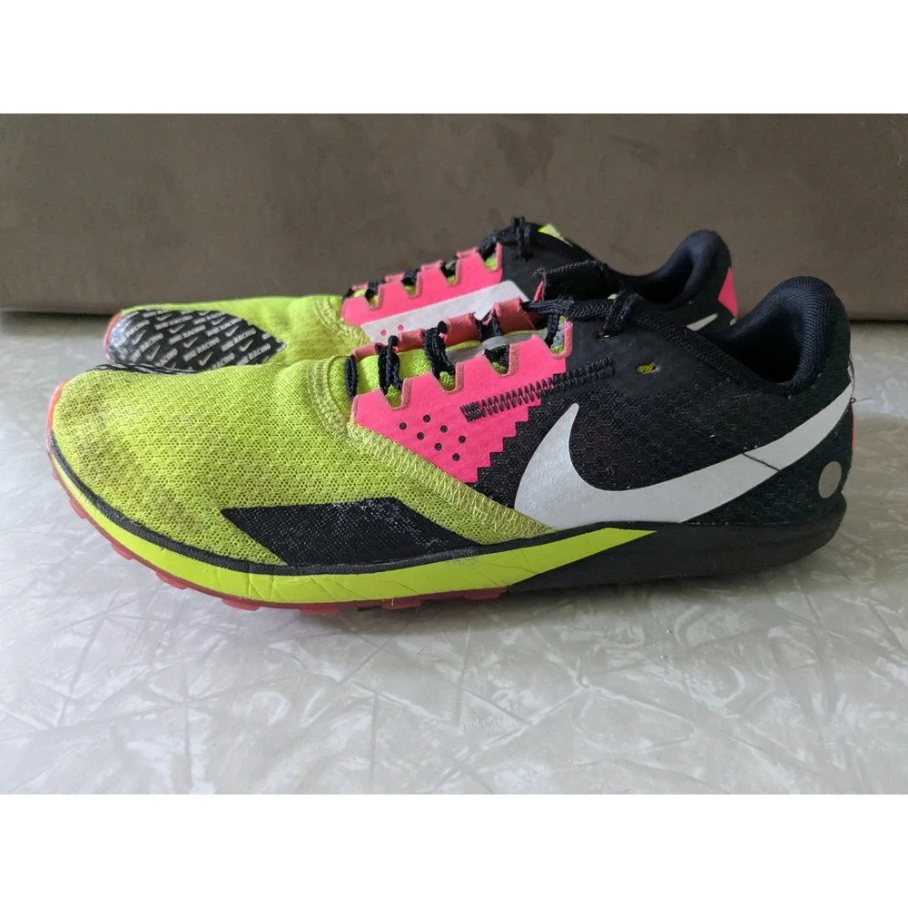 Nike Zoom Victory XC 5 Cross Country Spikes Volt Pink Black DX7999-700 Mens 8.5